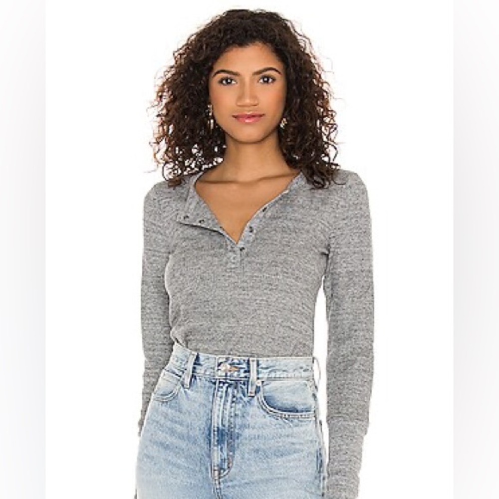 Splendid Henley Longsleeve Top
